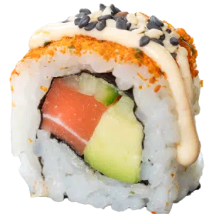 Vega Spicy Tuna<img src="//cdn.sitedish.nl/nieuw_design/img/allergies/Egg.svg" alt="Ei" data-toggle="tooltip" data-placement="bottom" title="" data-original-title="Ei"> <img src="//cdn.sitedish.nl/nieuw_design/img/allergies/Milk.svg" alt="Melk" data-toggle="tooltip" data-placement="bottom" title="" data-original-title="Melk"> <img src="//cdn.sitedish.nl/nieuw_design/img/allergies/Sesame.svg" alt="Sesam" data-toggle="tooltip" data-placement="bottom" title="" data-original-title="Sesam"> <img src="//cdn.sitedish.nl/nieuw_design/img/allergies/Vegan.svg" alt="Vegetarisch" data-toggle="tooltip" data-placement="bottom" title="" data-original-title="Vegetarisch"> 