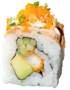 Flamed Salmon Roll<img src="//cdn.sitedish.nl/nieuw_design/img/allergies/Wheat.svg" alt="Gluten" data-toggle="tooltip" data-placement="bottom" title="" data-original-title="Gluten"> <img src="//cdn.sitedish.nl/nieuw_design/img/allergies/Milk.svg" alt="Melk" data-toggle="tooltip" data-placement="bottom" title="" data-original-title="Melk"> <img src="//cdn.sitedish.nl/nieuw_design/img/allergies/Shellfish.svg" alt="Schaaldieren" data-toggle="tooltip" data-placement="bottom" title="" data-original-title="Schaaldieren"> <img src="//cdn.sitedish.nl/nieuw_design/img/allergies/Sesame.svg" alt="Sesam" data-toggle="tooltip" data-placement="bottom" title="" data-original-title="Sesam"> <img src="//cdn.sitedish.nl/nieuw_design/img/allergies/Fish.svg" alt="Vis" data-toggle="tooltip" data-placement="bottom" title="" data-original-title="Vis"> 