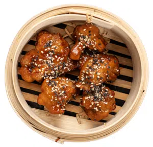 Korean Fried Chicken<img src="//cdn.sitedish.nl/nieuw_design/img/allergies/Pepper-1.svg" alt="Mild" data-toggle="tooltip" data-placement="bottom" title="" data-original-title="Mild"> <img src="//cdn.sitedish.nl/nieuw_design/img/allergies/Wheat.svg" alt="Gluten" data-toggle="tooltip" data-placement="bottom" title="" data-original-title="Gluten"> 