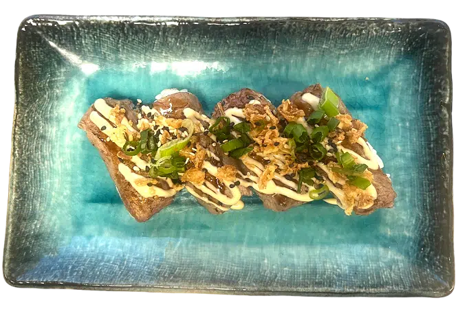 Geflambeerde Ossenhaas Nigiri